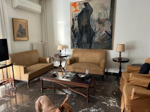 Spacious And Sunny Appartment In Cholargos Atene Esterno foto