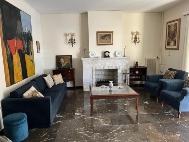 Spacious And Sunny Appartment In Cholargos Atene Esterno foto